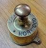RA 6873  S.RLY BRASS RELEASE PLUNGER "NORWOOD LOCAL"