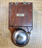 RA 6921   SIGNAL BOX  TELEPHONE BELL PLATED "SHUNTERS BELL"