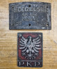 RA 6975 P.K.P. POLISH 1946 STEAM LOCOMOTIVE PLATE SET