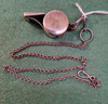 RA 7059  LANCASHIRE & YORKSHIRE RAILWAY WHISTLE WITH CHAIN