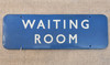 RA 6928  BR(SC) FULLY FLANGED "WAITING ROOM" DOORPLATE