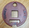 RA 7446 TYERS NO 6 FIBRE TABLET RARE SECTION" TURVEY-OLNEY"