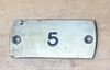 VT 1299A - GWR BRASS INSTRUMENT LABEL PLATE