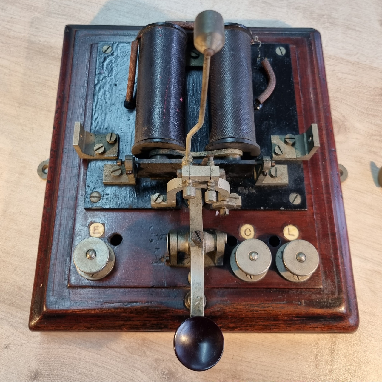 VT 6266 MIDLAND RAILWAY BLOCK BELL FROM DERBY ENGINE SHED NO 1 SIGNAL BOX DSATED 1898