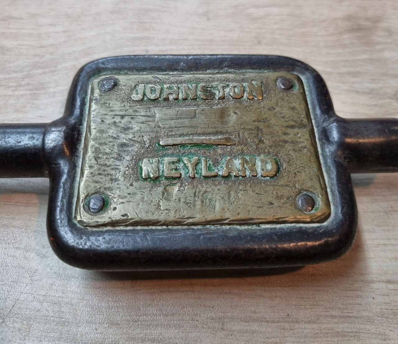 VT 6233  G.W.R. STEEL SINGLE LINE KEY "JOHNSTON-NEYLAND"