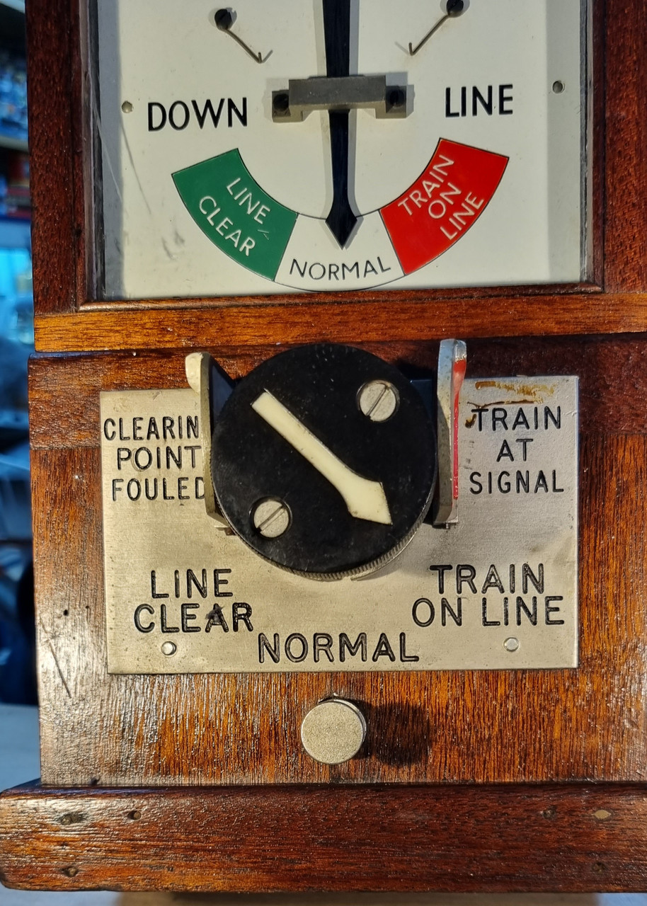 RA 6345A   G.W.R. 1947 PATTERN BLOCK INDICATOR IN AMAZING CONDITION