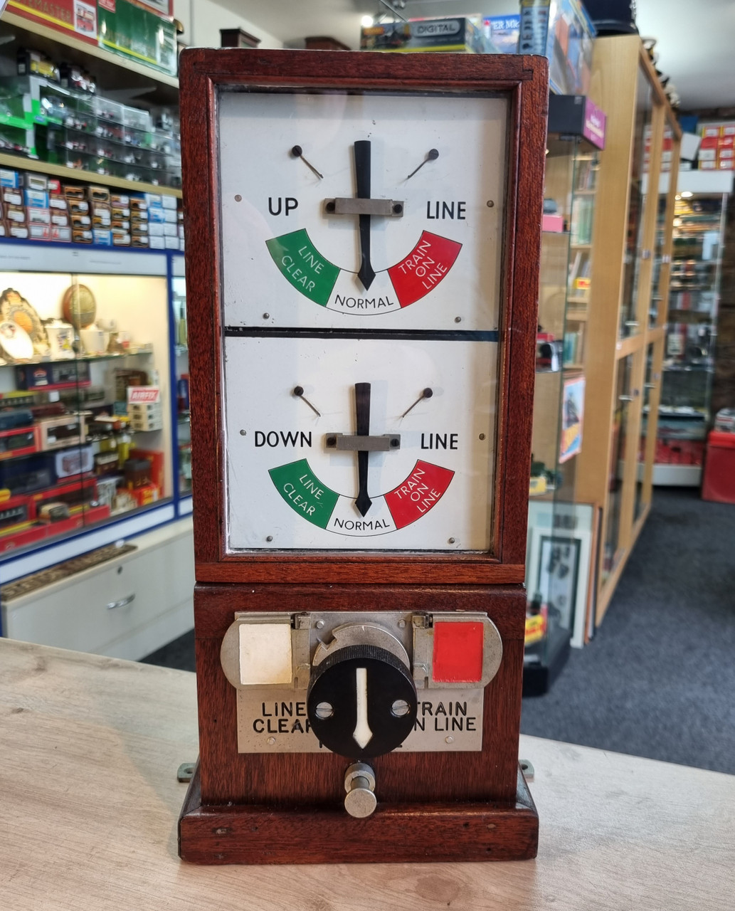 RA 6345A   G.W.R. 1947 PATTERN BLOCK INDICATOR IN AMAZING CONDITION