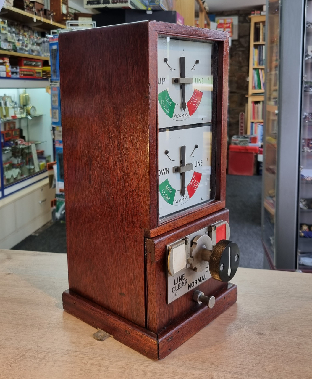 RA 6345A   G.W.R. 1947 PATTERN BLOCK INDICATOR IN AMAZING CONDITION