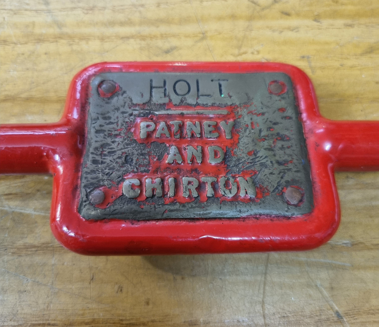 RA 6995 STEEL GWR SINGLE LINE KEY "HOLT - PATNEY & CHIRTON"