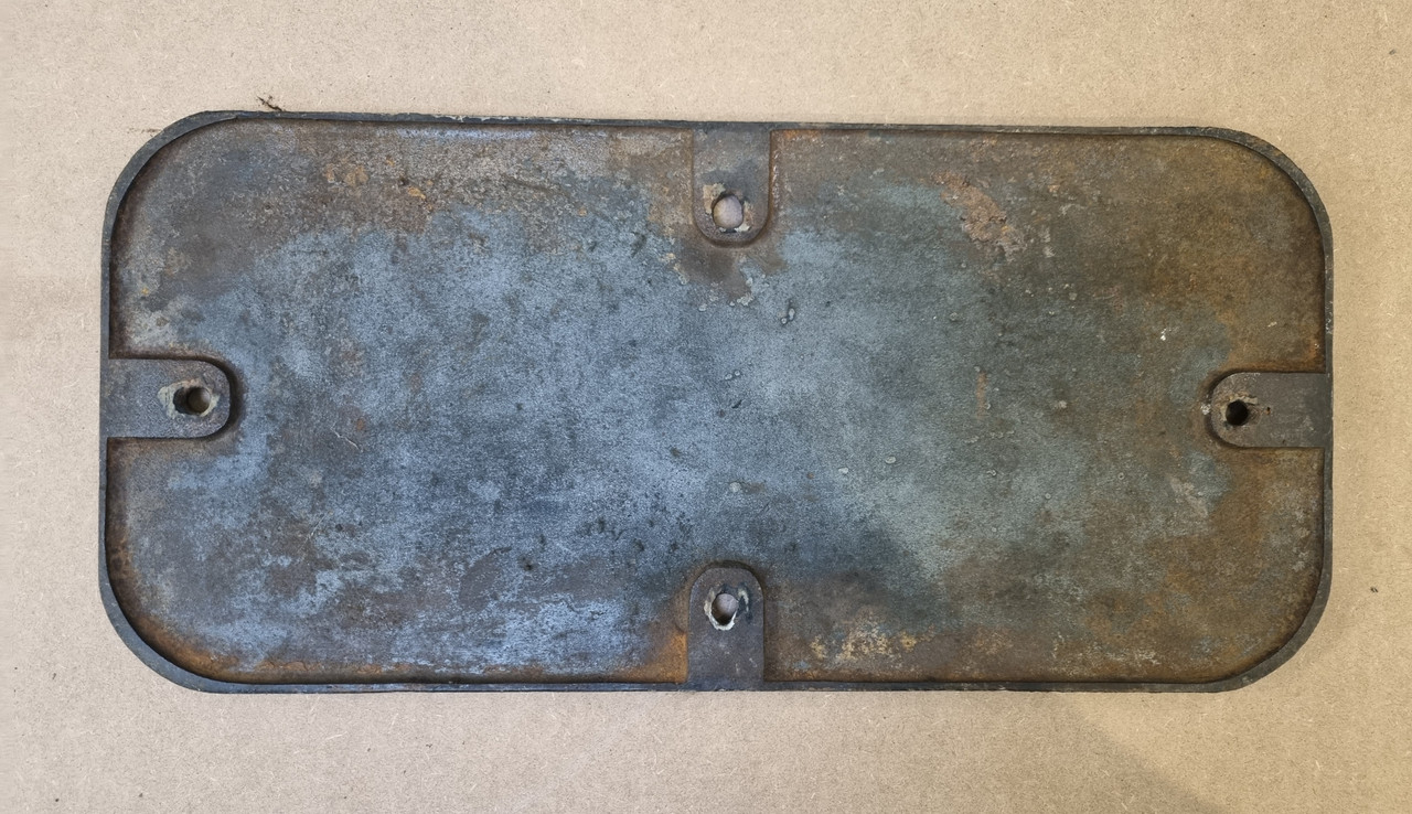 RA 7014  G.W.R. CAST IRON CABSIDE PLATE FROM AN 0-6-0 PANNIER TANK NO 9720