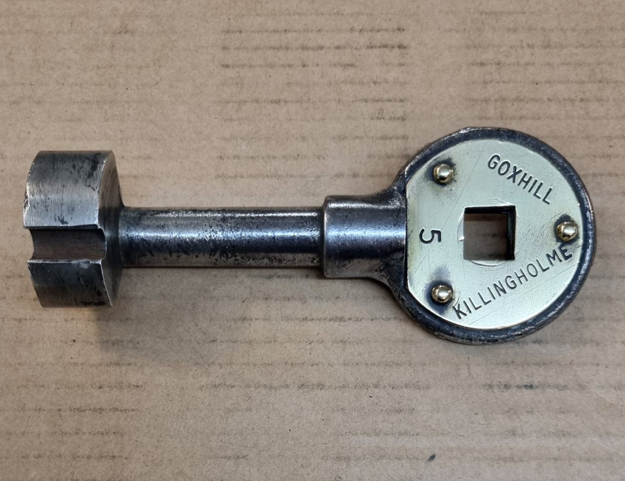 RA 7154  STEEL SINGLE LINE KEY " GOXHILL-KILLINGHOLME"