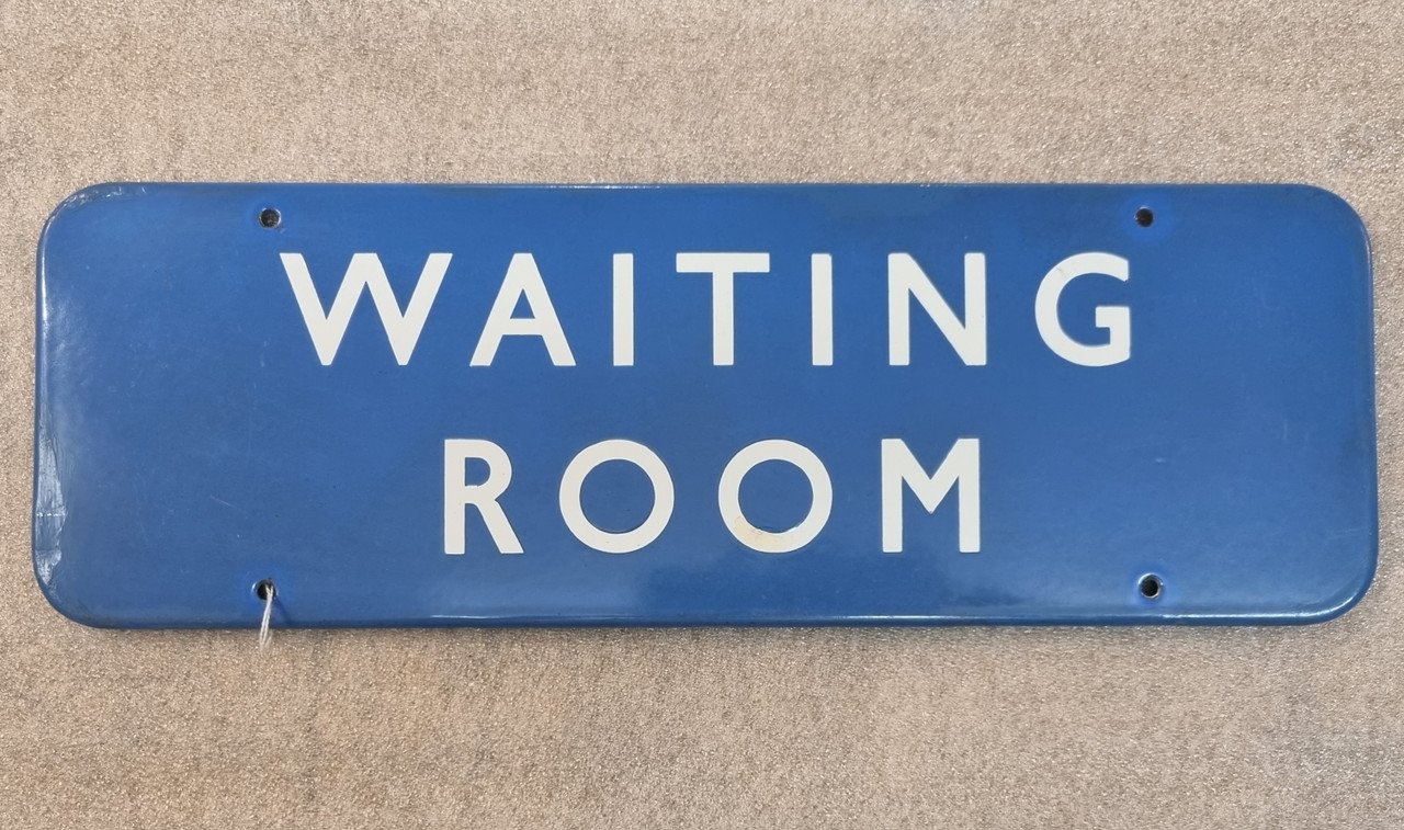 RA 6928  BR(SC) FULLY FLANGED "WAITING ROOM" DOORPLATE