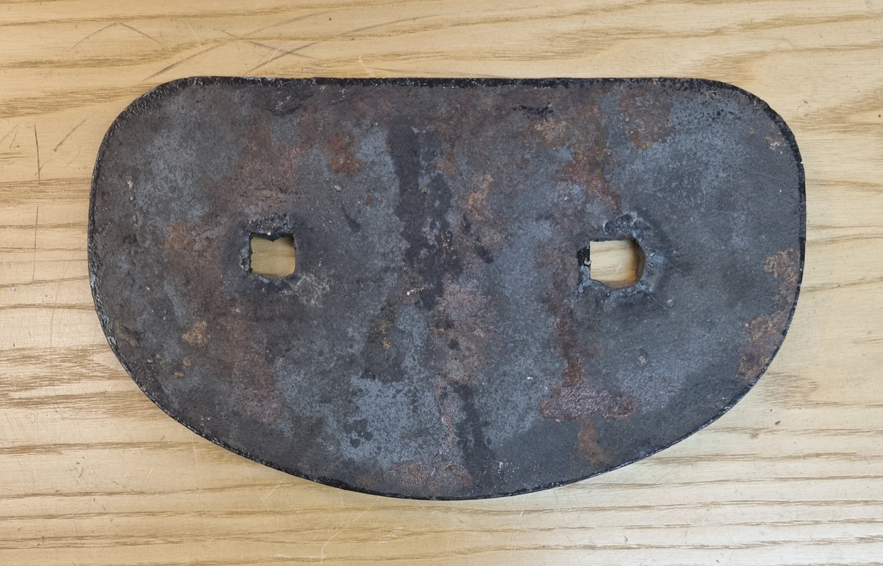 RA 7271   G.W.R. CAST IRON  WAGON PLATE FROM 14 TON BALLAST WAGON