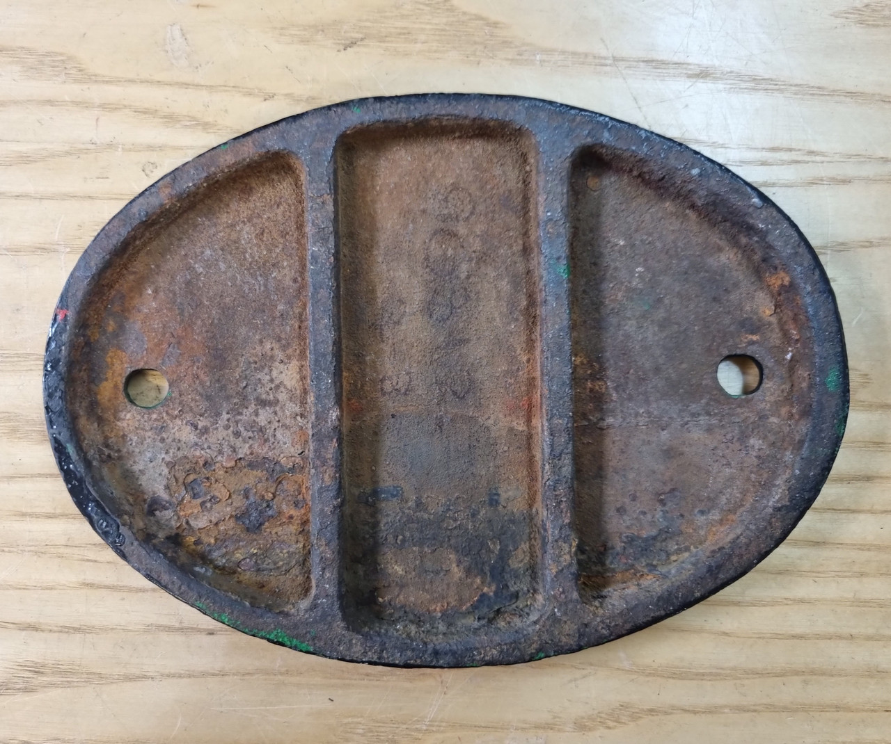 RA 7403  BR(W) 5000 GALLON TENDER PLATE FROM EX WD 2-8-0  NO 90312