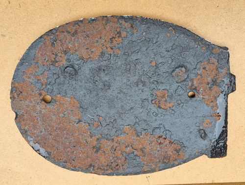 RA 6563  CAST IRON GLOUCESTER CARRIGE AND WAGON WORKS PLATE