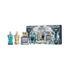 SET JPG JEAN PAUL GAULTIER 4PC MASCULINE MINI COLLECTION 0.20 LE MALE EDT+LE MALE ELIXIR PARFUM+LE BEAU EDT+SCANDAL POUR HOMME EDT (M) SOFT BOX COFFRET