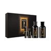SET BHARARA 4PC KING SOLEIL 3.4 EDP+0.34 EDP SPRAY+6.7 BL+REFILLABLE ATOMIZER (M) HARD BOX