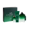 SET COACH 3PC GREEN 3.3 EDT+3.4 SG+0.50 EDT MINI (M) HARD BOX