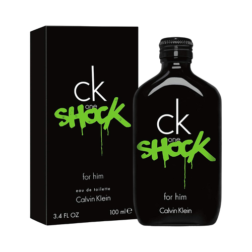 CK CALVIN KLEIN CK ONE SHOCK FOR HIM 3.3 EDT (M)