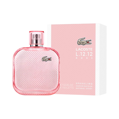 LACOSTE EAU DE LACOSTE L.12.12 ROSE SPARKLING 3.3 EDT (W)