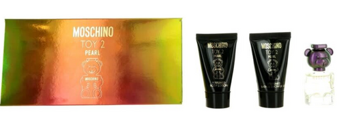 SET MOSCHINO 3PC TOY 2 PEARL 0.17 EDP+0.8 SG+0.8 BL (W) SOFT BOX
