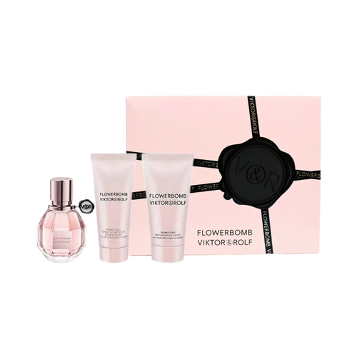 SET V&R VIKTOR & ROLF 3PC FLOWERBOMB 0.24 EDP+1.36 VOLUPTUOUS BODY CREAM+1.7 BL (W) SOFT BOX