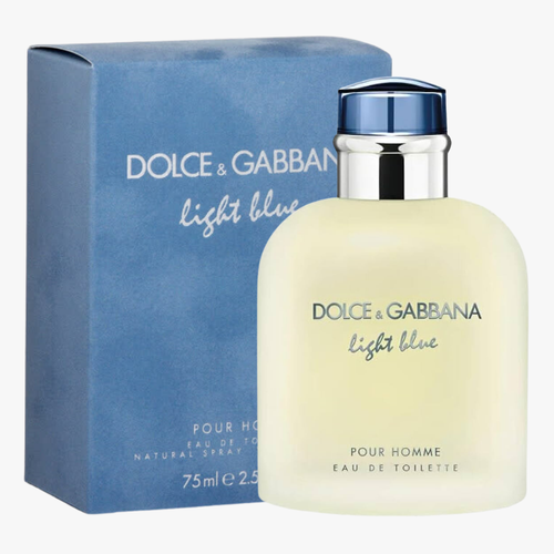 D&G DOLCE & GABBANA LIGHT BLUE POUR HOMME 2.5 EDT (M) NO CELLO
