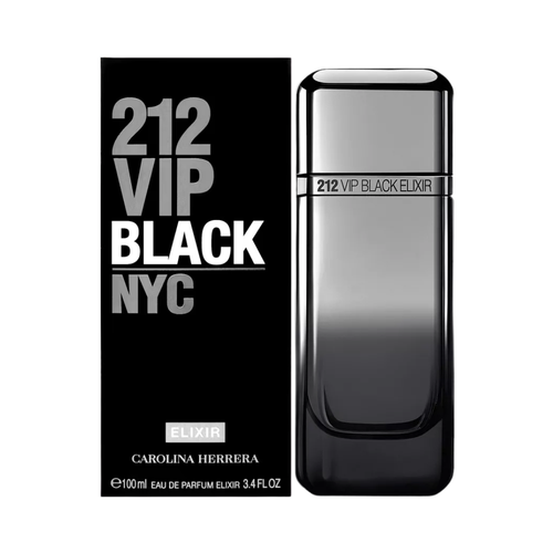 CH CAROLINA HERRERA 212 VIP BLACK NYC ELIXIR 3.4 EDP ELIXIR (M)