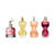 SET JPG JEAN PAUL GAULTIER 4PC FEMININE MINI COLLECTION 0.20 EDP LA BELLE+SCANDAL+CLASSIQUE+DIVINE (W) SOFT BOX COFFRET