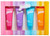 SET COSMOPOLITAN 4PC EAU DE JUICE 1.7 HAND & BODY CREAM COLLECTION PURE SUGAR+100% CHILLED+GOOD ENERGY+HAPPY PLACE (W) CSR SOFT WINDOW BOX