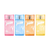 SET COSMOPOLITAN 4PC EAU DE JUICE 4.0 BODY MIST COLLECTION PURE SUGAR+100% CHILLED+GOOD ENERGY+HAPPY PLACE (W) DAMAGED SOFT WINDOW BOX W/ HANDLE