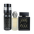 SET LATTAFA 3PC RAVE NOW BLACK 3.4 EDP+1.7 HAIR MIST+6.67 PERFUMED SPRAY (M) SOFT DISPLAY BOX