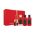 SET BHARARA 5PC SCARLET 3.4 EDP+0.34 EDP SPRAY+6.7 BL+6.7 SG+ROSE 0.34 EDP SPRAY (W) HARD BOX