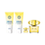 SET VERSACE 4PC YELLOW DIAMOND 3.0 EDT+3.4 BL+3.4 SG+0.17 EDT MINI (W) HARD BOX
