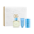 SET D&G DOLCE & GABBANA 3PC LIGHT BLUE POUR HOMME 3.4 EDT+1.7 SG+2.6 DEO STICK (M) HARD BOX