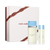 SET D&G DOLCE & GABBANA 3PC LIGHT BLUE POUR FEMME 3.38 EDT+0.33 EDT SPRAY (2) (W) HARD BOX