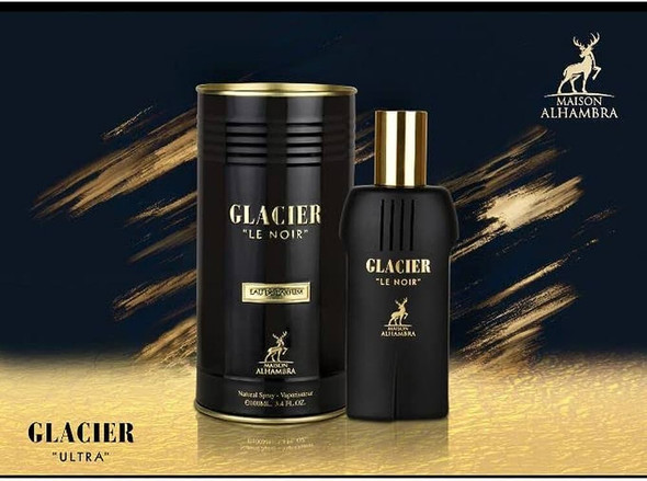 LATTAFA MAISON ALHAMBRA GLACIER LE NOIR 3.4 EDP (M)