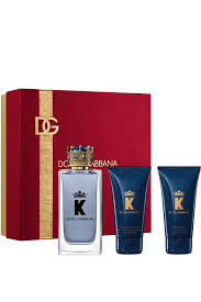 SET D&G DOLCE & GABBANA 3PC K POUR HOMME 3.4 EDT+1.7 ASB+1.7 SG (M) HARD BOX