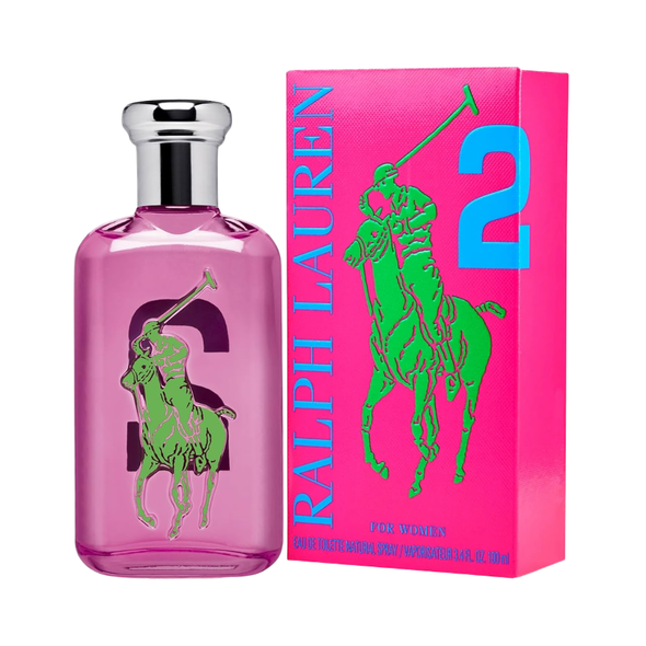 RL RALPH LAUREN BIG PONY #2 PINK 3.4 EDT (W) NEW PACKAGING