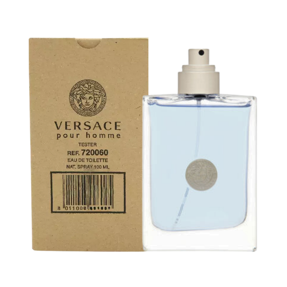 VERSACE POUR HOMME 3.4 EDT (M) TESTER W/O CAP