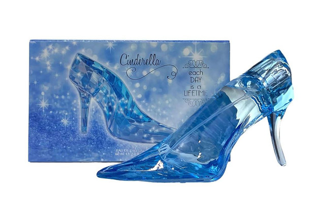 DISNEY CINDERELLA BLUE GLASS SLIPPER 2.0 EDP (C) NEW PACKAGING