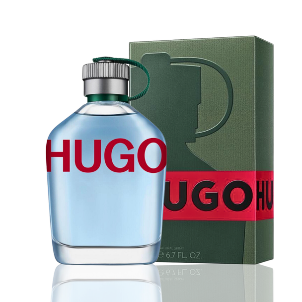 HB HUGO BOSS HUGO MAN 6.7 EDT (M) GREEN BOX NEW PACKAGING