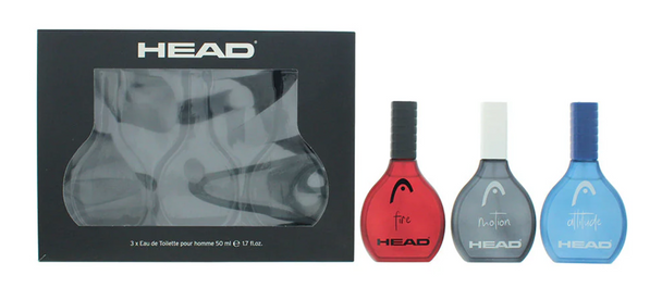 SET HEAD 3PC MEN COLLECTION 1.7 EDT MOTION+FIRE+ATTITUDE (M) SOFT WINDOW BOX