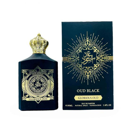 HOP HOUSE OF PERFUMES GLORIOUS OUD BLACK 3.4 EDP (M)