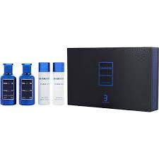 SET BHARARA 4PC DOUBLE BLEU 3.4 EDP+3.4 AS+5.0 SG+5.0 BL (M) HARD BOX