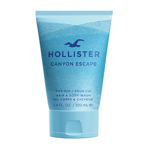 HOLLISTER CANYON ESCAPE FOR HIM 3.4 OZ HAIR & BODY WASH (M)
