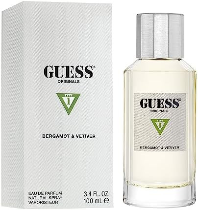 GUESS ORIGINALS TYPE 1 BERGAMOT & VETIVER 3.4 EDP (U)