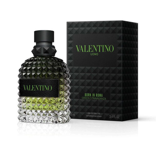 VALENTINO UOMO BORN IN ROMA GREEN STRAVAGANZA 3.4 EDT (M)