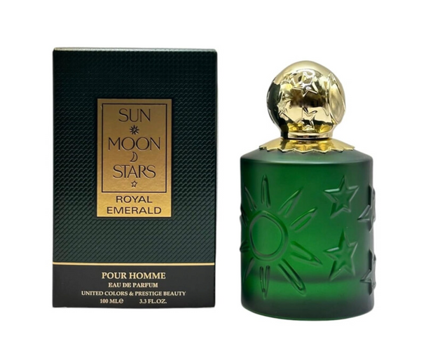 UC UNITED COLORS SUN MOON STARS ROYAL EMERALD POUR HOMME 3.3 EDP (M)