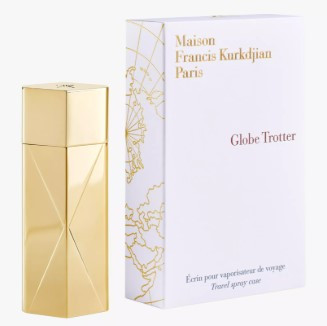 MFK MAISON FRANCIS KURKDJIAN GLOBE TROTTER GOLD EDITION 1.1 TRAVEL SPRAY CASE